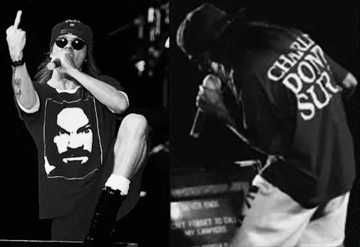 La remera y la influencia más polémica de Axl.
