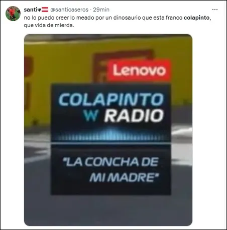 Franco Colapinto fue tendencia en X