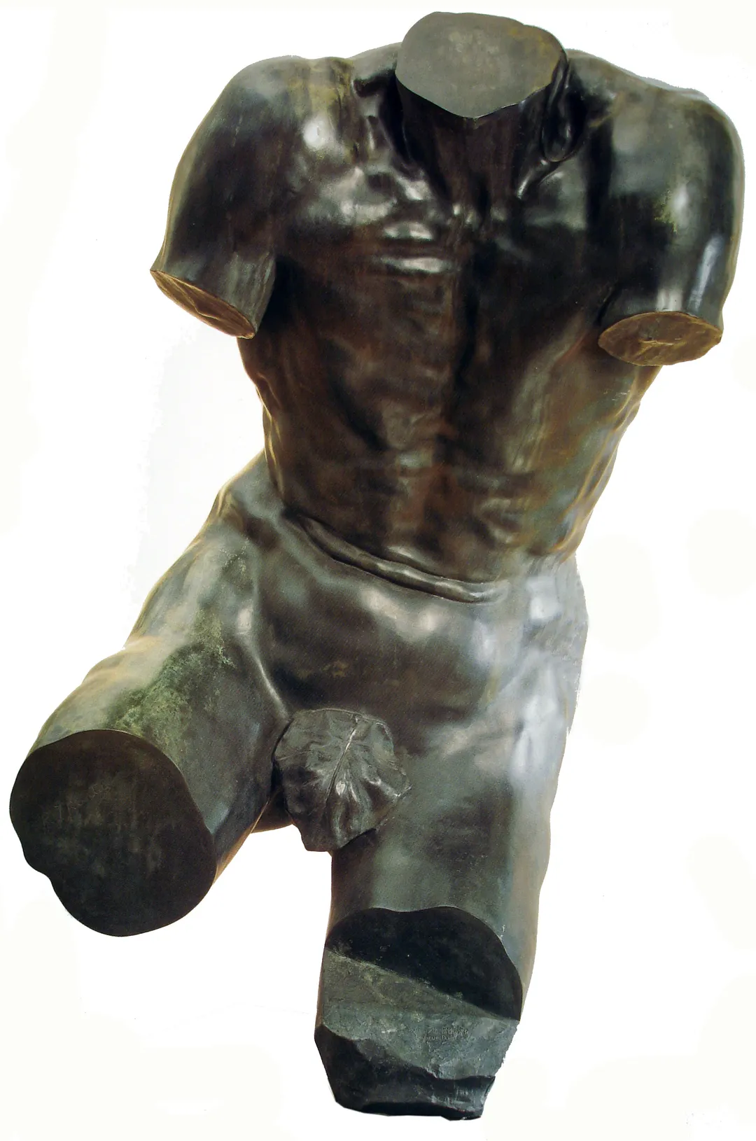 Torso, estudio para Canto al Trabajo.