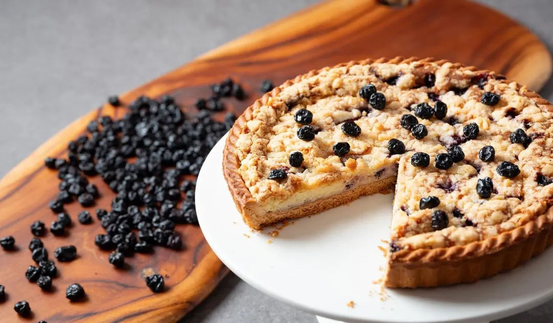 Cómo hacer tarta dulce de ricota y arándanos