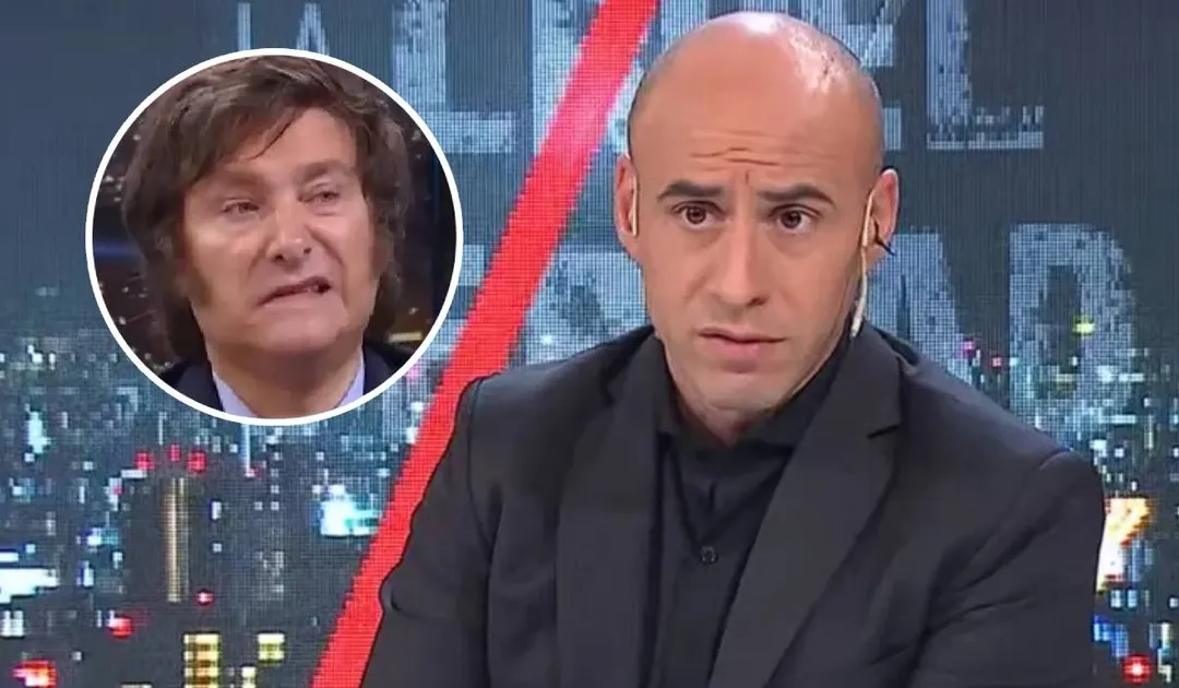 Esteban Trebucq habló de la difícil entrevista que tuvo con Javier Milei.