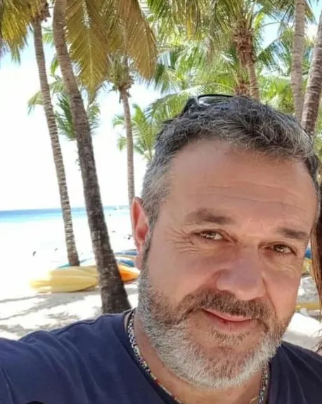 Renato Di Fabio, el periodista que se accidentó y falleció en alta montaña. 