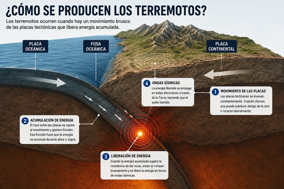 El terremoto de Colombia.
