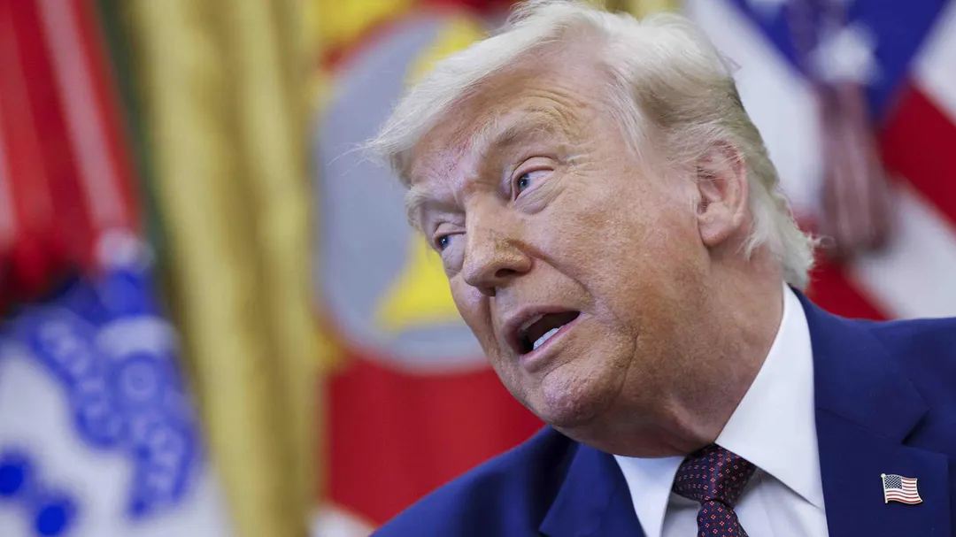 El presidente de Estados Unidos Donald Trump renovó amenazas contra Irán. 