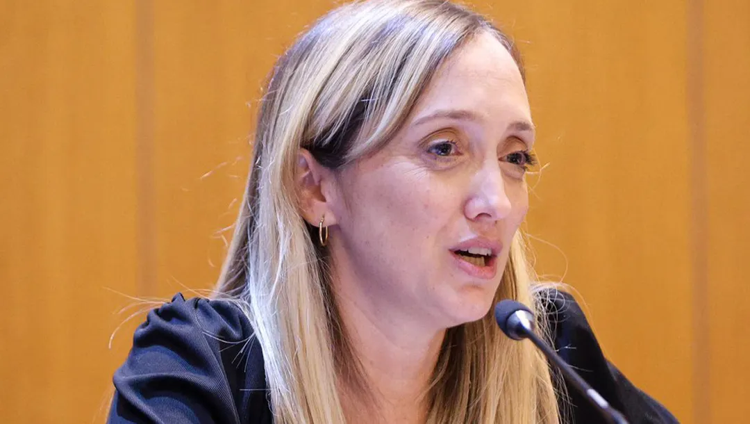 La senadora nacional, Anabel Fernández Sagasti.