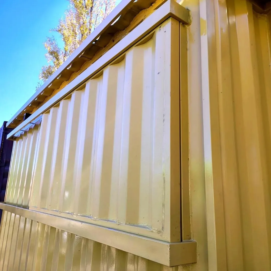 Las estructuras de acero corten de Zebra están pensadas para resistir condiciones extremas.