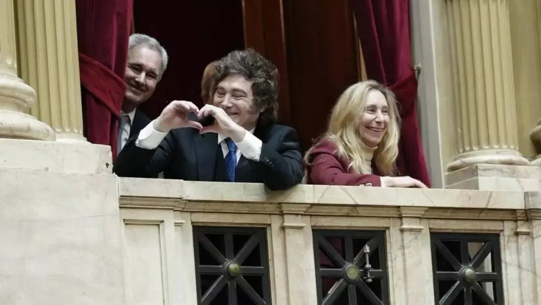 Javier Milei celebró el avance en el Congreso de una nueva reforma económica 
