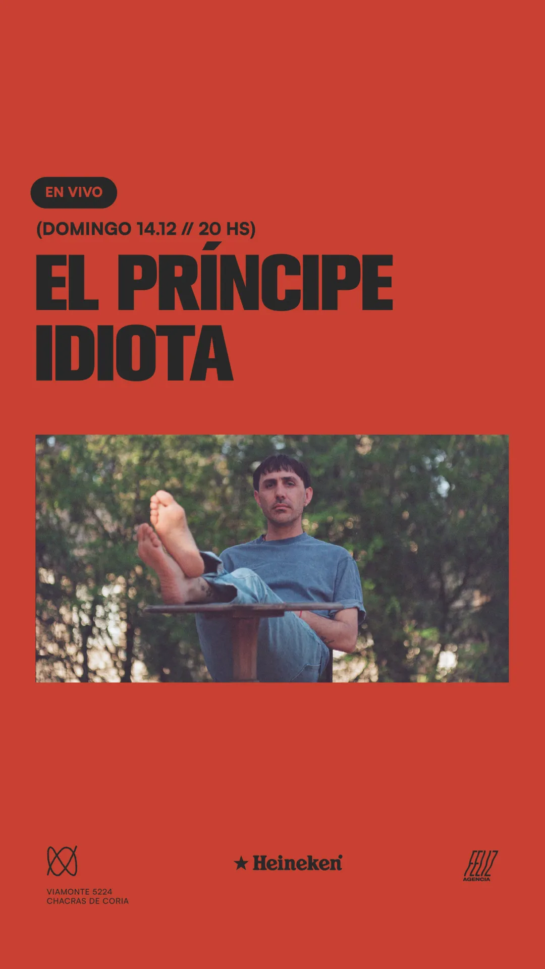 Mariano Di Cesare dará un show gratuito en oYE Bar.