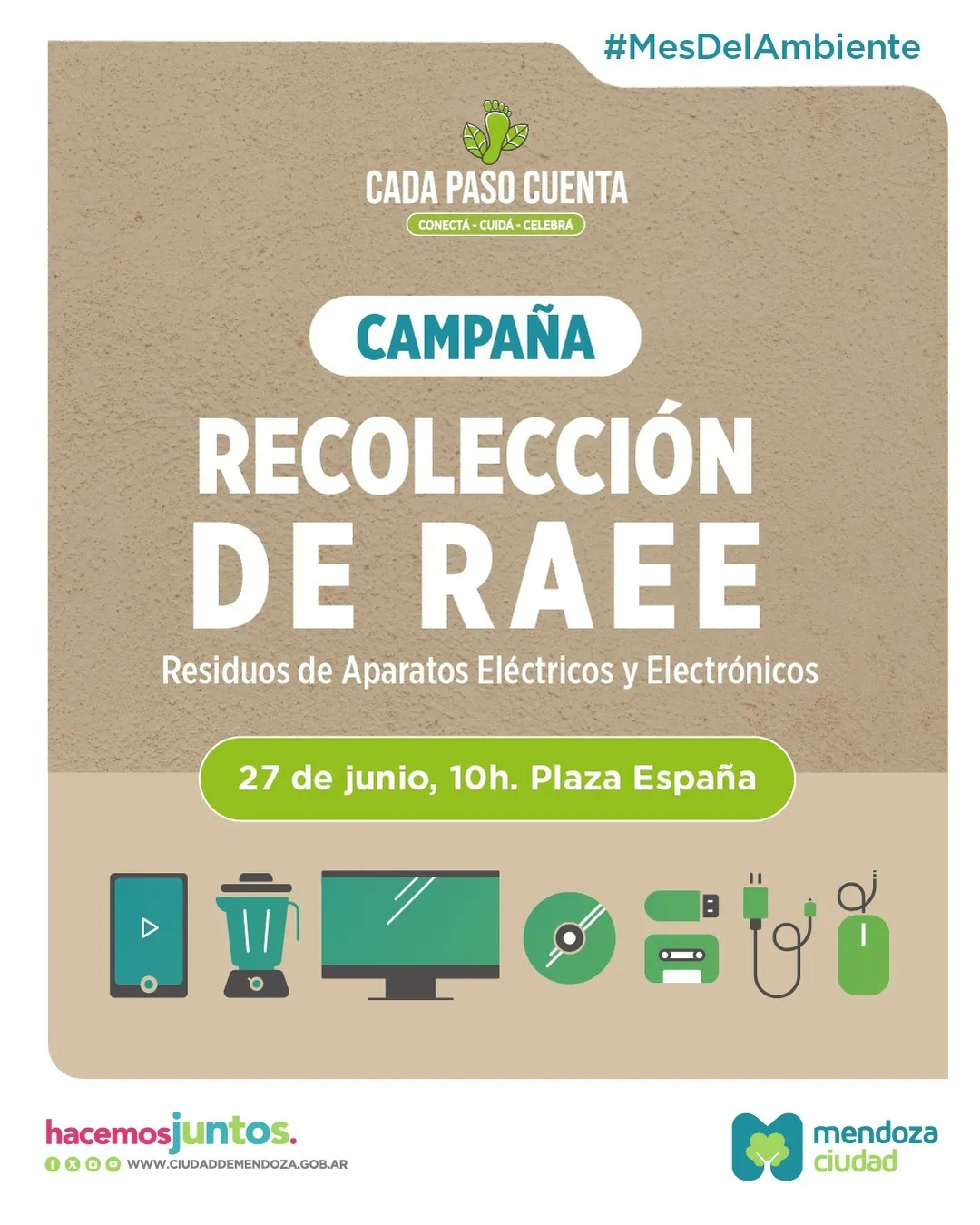 Mendoza apuesta por una economía circular con participación comunitaria.  