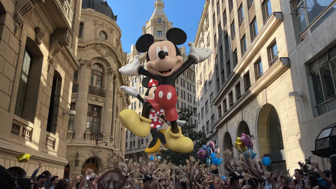 Mickey, un símbolo de Disney. Foto: 24horas.cl