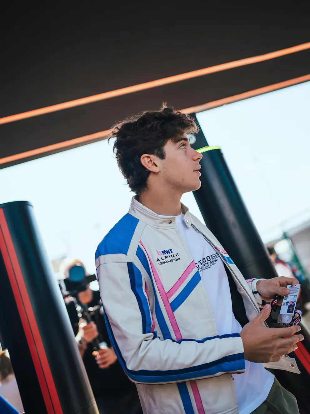 El estilo de Franco Colapinto que la F1 destacó en redes.