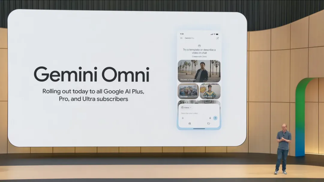Gemini Omni: la IA de Google que mejor edita tus videos.
