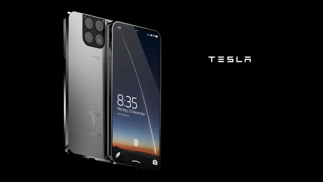 El diseño del supuesto teléfono satelital de Tesla circula en redes pero no es un producto oficial de la marca.