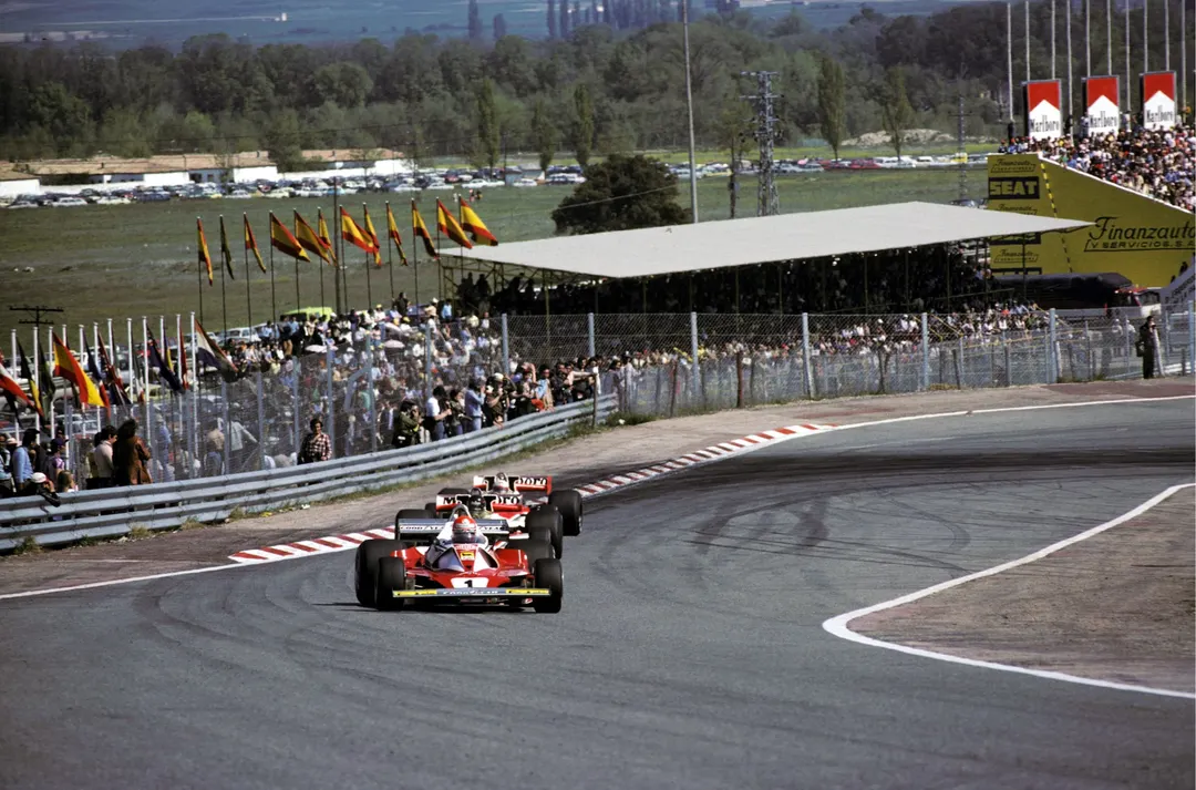 El Gran Premio de España se celebraba anteriormente en Jarama, al norte de Madrid.