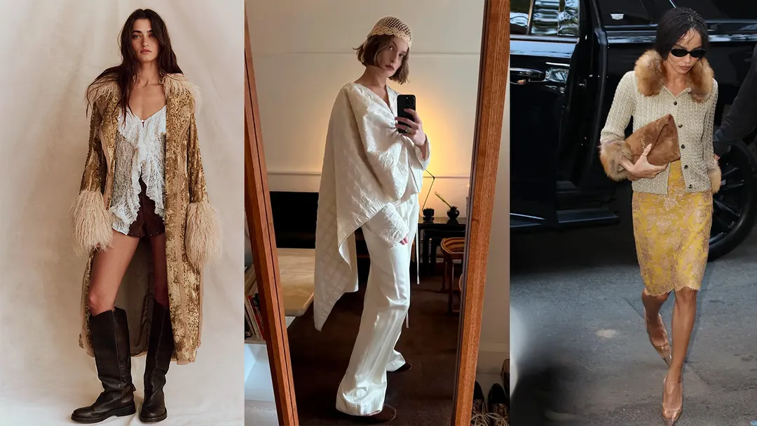 La moda bohemia regresa este 2026 con prendas sueltas y cómodas, como también con vestidos llenos de textura y detalles antiguos.