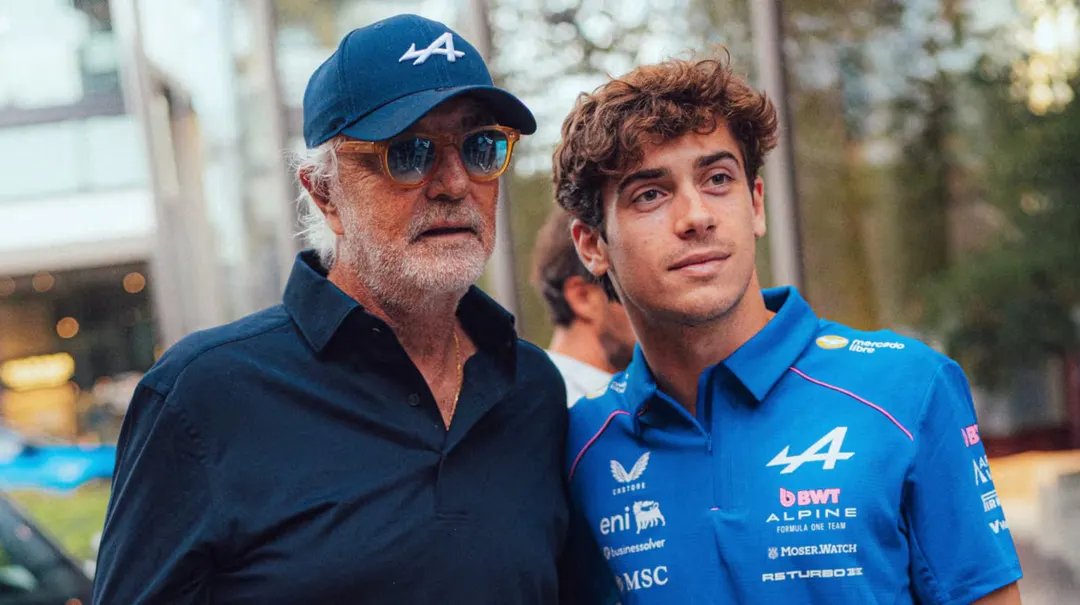Flavio Briatore habló del presente de Franco Colapinto en la F1.