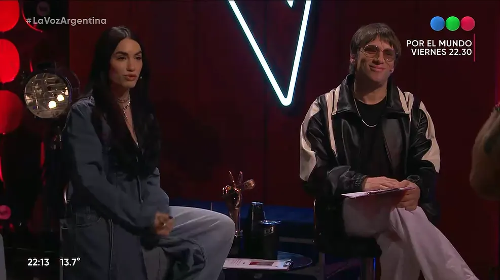 La dupla cósmica. Créditos: Captura / Telefe