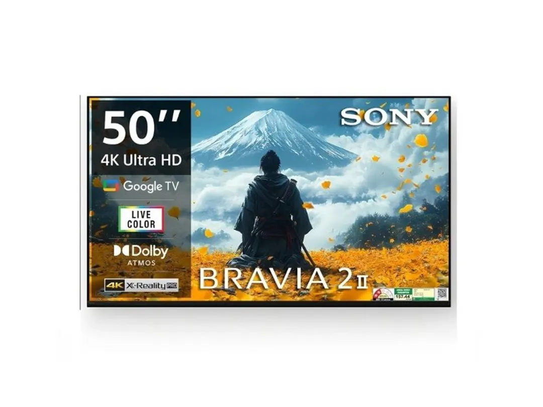 La línea BRAVIA 2 II de Sony destaca por su escalado 4K de alta definición.