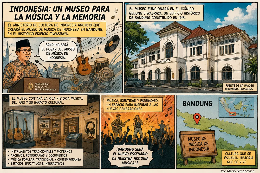 Premios y objetos de músicos legendarios ya comenzaron a ser reunidos para formar parte de la colección del futuro museo.