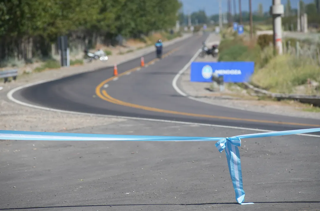 La inauguración del camino de Gualtallary en Tupungato.