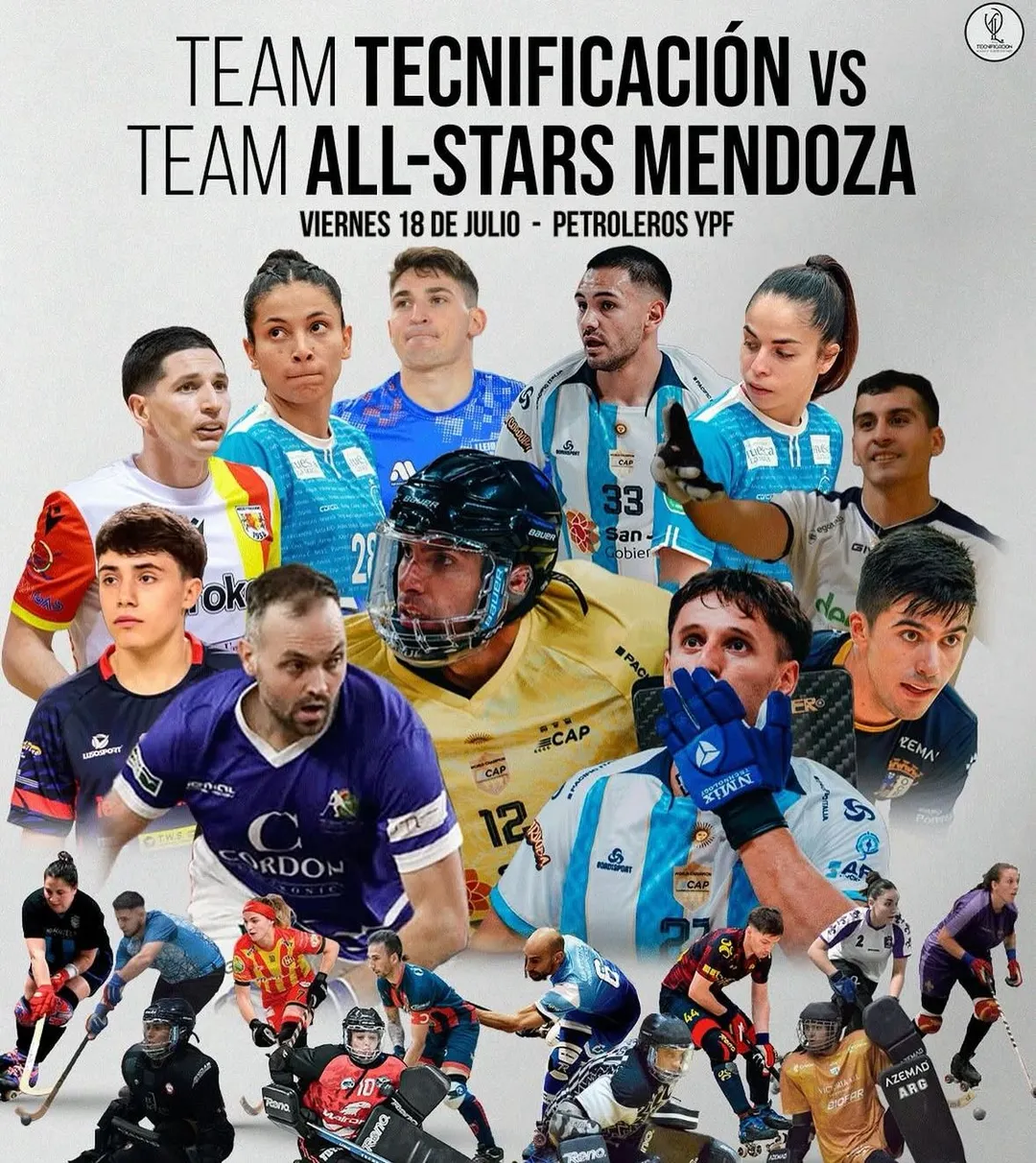 La tecnificación de hockey sobre patines finalizará con el duelo de las estrellas.