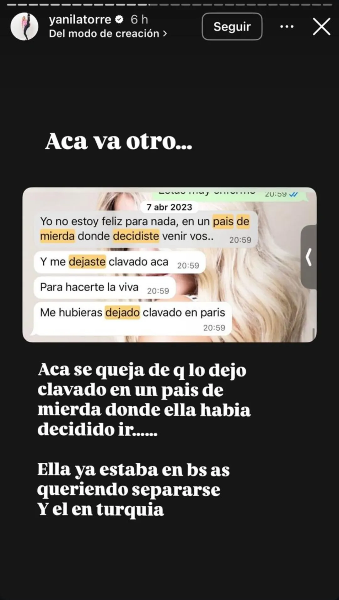 Yanina Latorre compartió chats entre Wanda Nara y el futbolista que lo complican al delantero.
