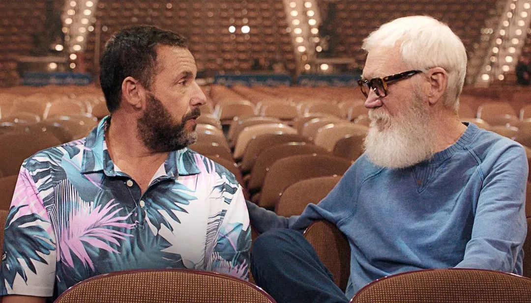 Primer episodio de la temporada 6 de Letterman en Netflix lo protagoniza Adam Sandler, el hombre del momento en Hollywood.