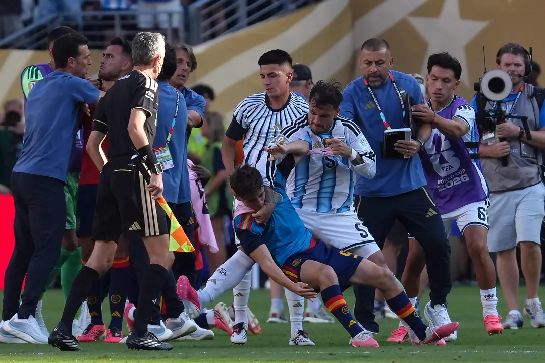 Leandro Paredes, el máximo involucrado en los incidentes post final del Mundial 2026.
