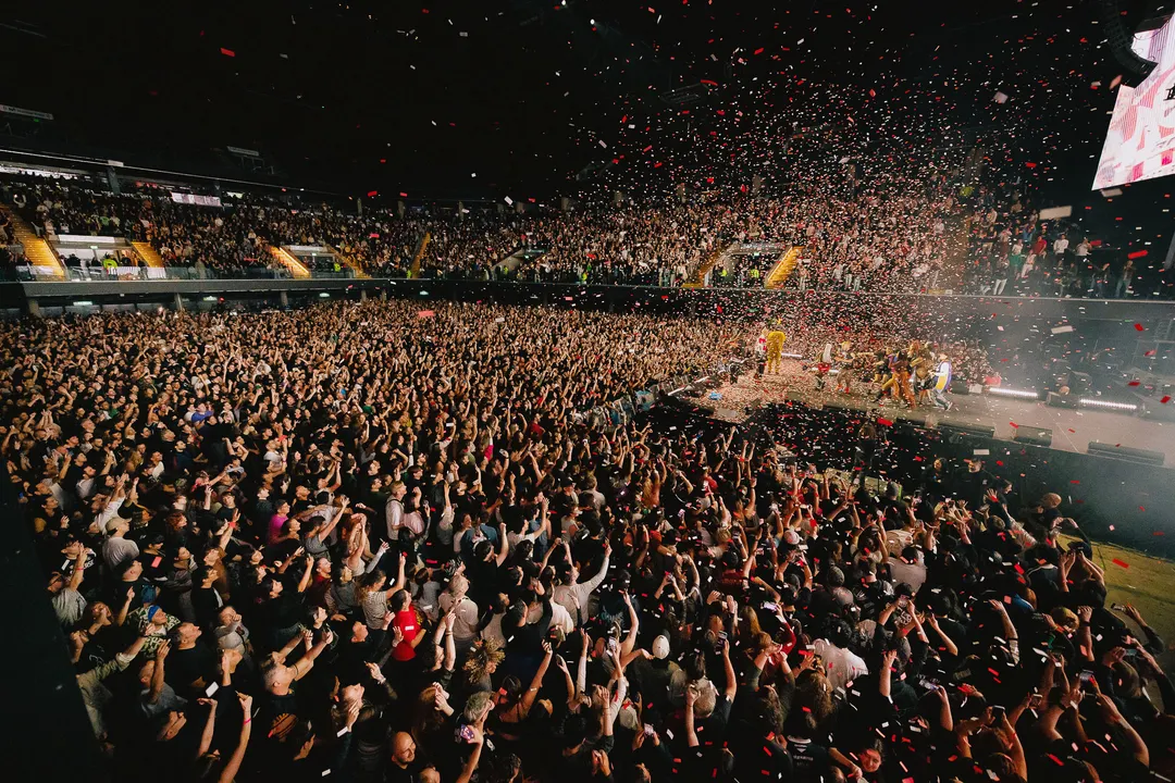 Black Eyed Peas hizo vibrar el Movistar Arena de Buenos Aires.