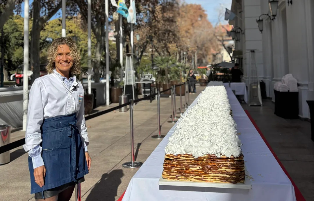 La cocinera estuvo en Mendoza el fin de semana pasado.