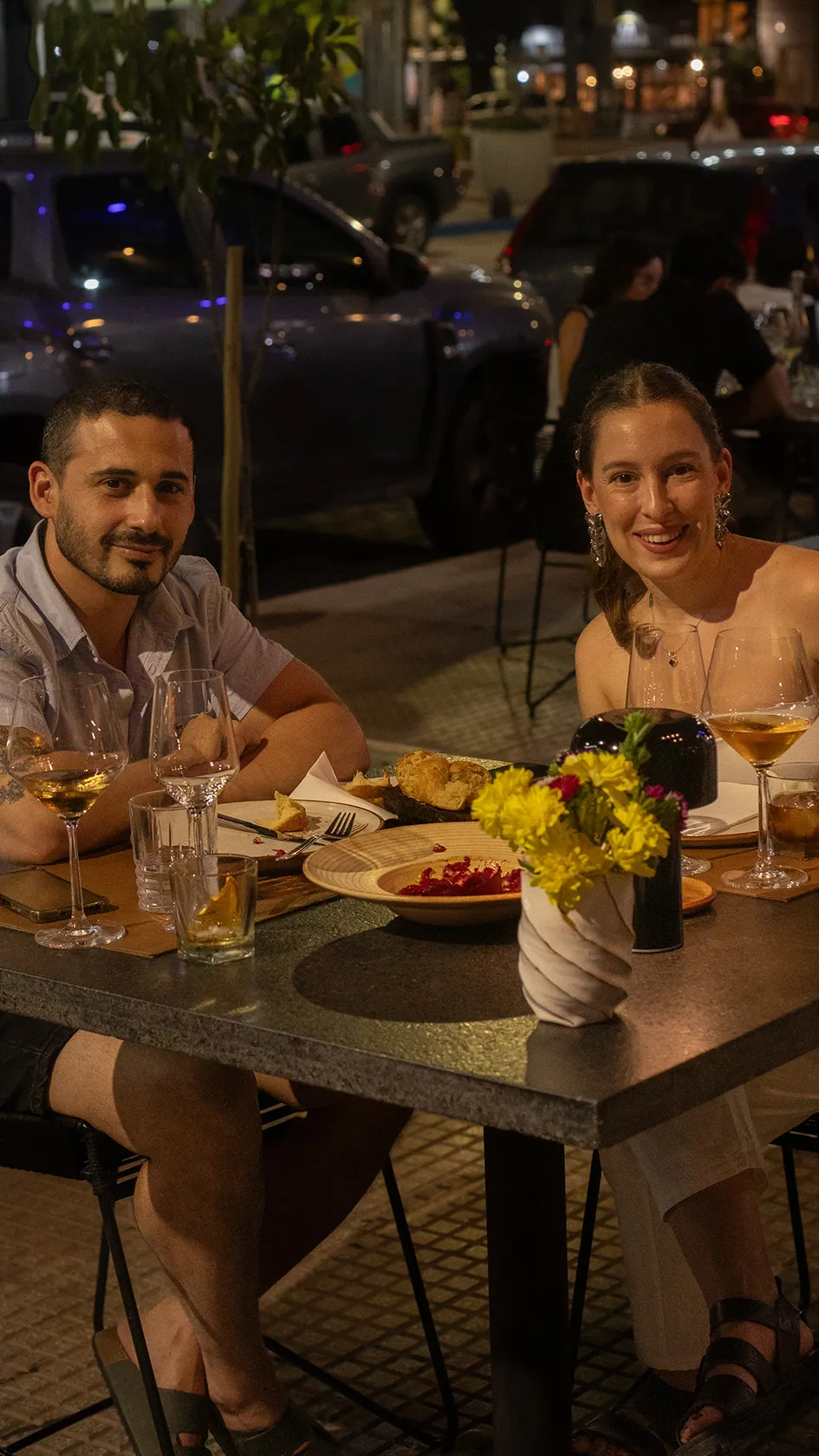 Victoria López y Valentín Benitez.