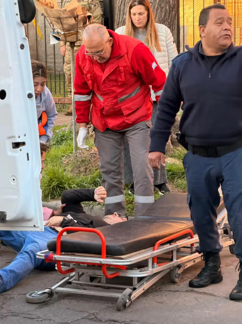 Hernán, herido de bala en un intento de robo en El Palomar.