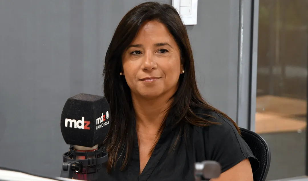 La subsecretaria de Infraestructura, Marité Baduí. 