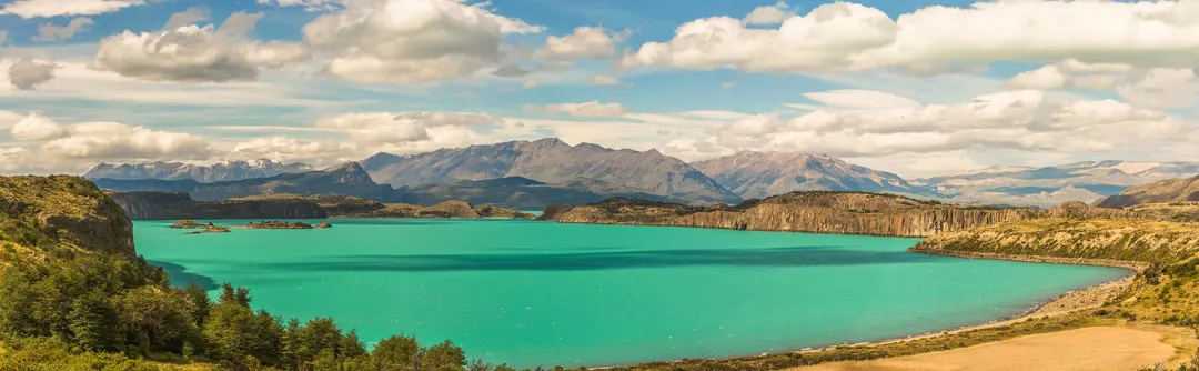 Este pueblo está escondido en el sur de la Argentina.