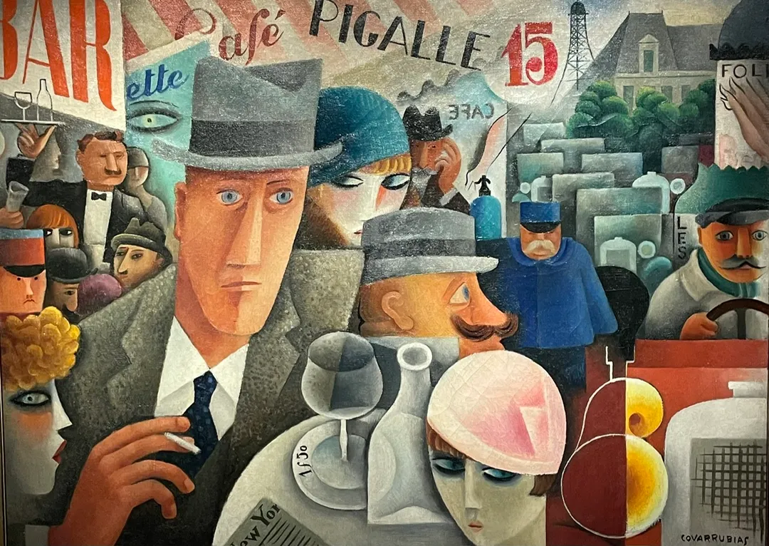 Miguel Covarrubias, “G.G. Un American in Paris” 1929