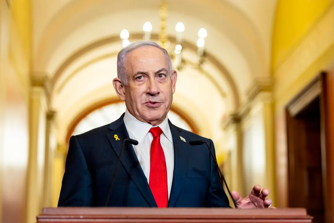 Benjamín Netanyahu, primer ministro de Israel.
