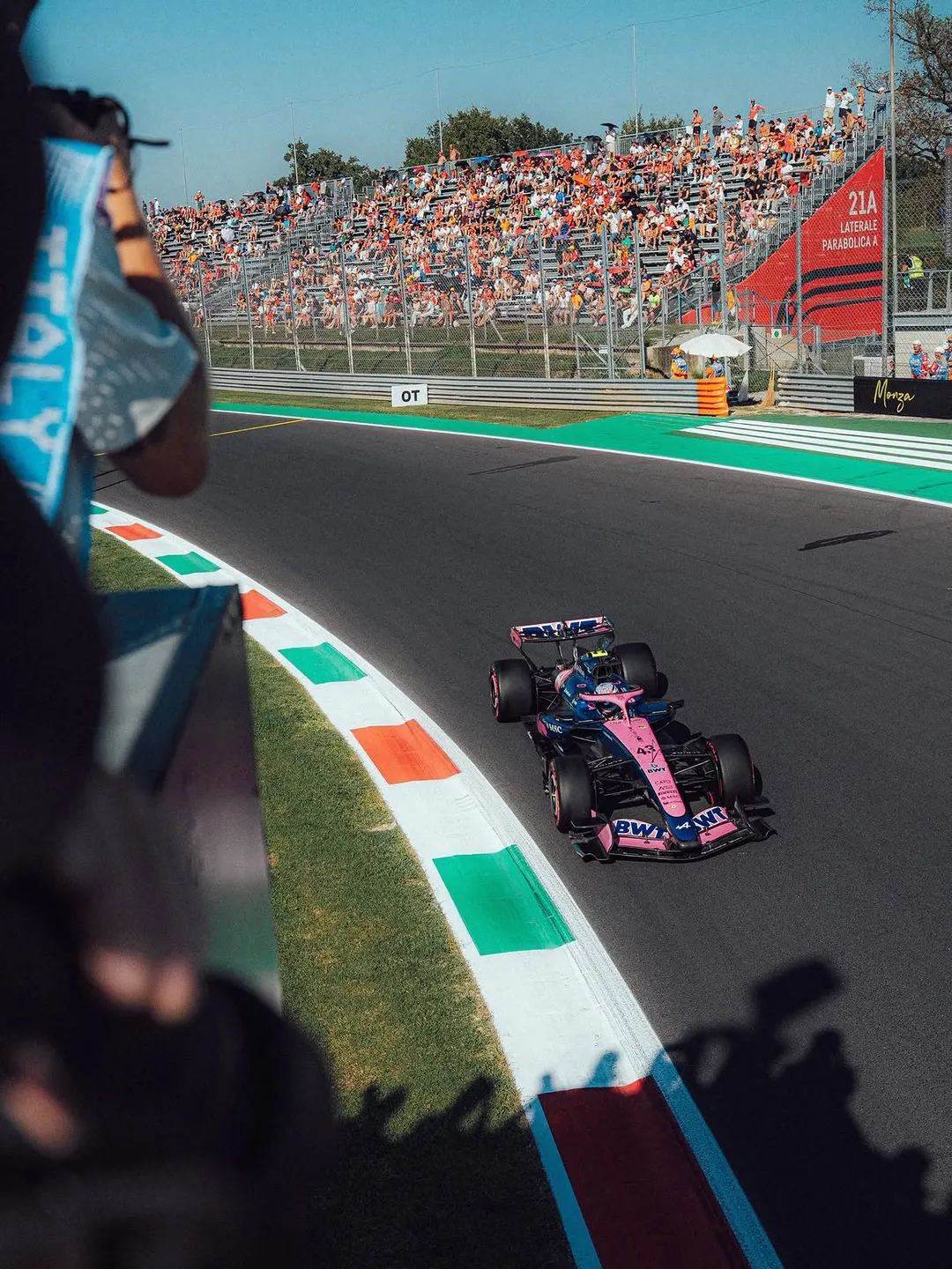 Colapinto perdió ritmo en Monza y Alpine busca respuestas.