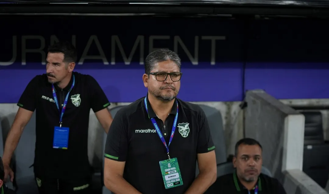 Oscar Villegas, el DT de Bolivia, se quedó a las puertas de un hito histórico.