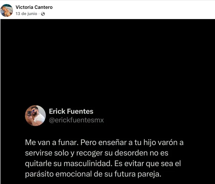 Los premonitorios posteos de Victoria en su cuenta de Facebook.