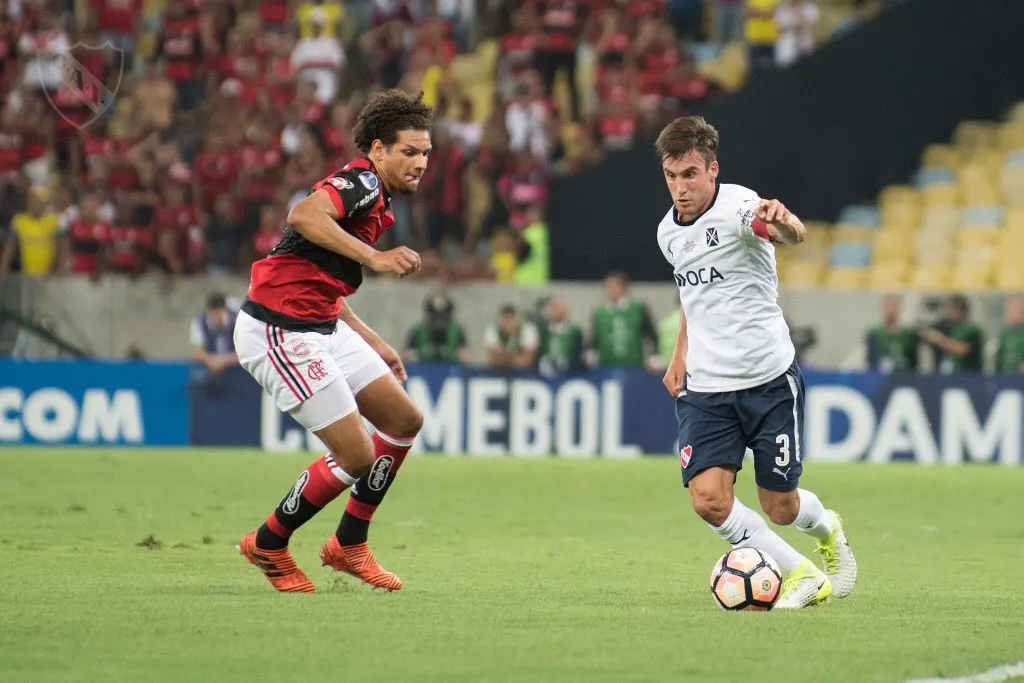 Nicolás Tagliafico fue campeón de la Copa Sudamericana 2017 con Independiente en el Maracaná.