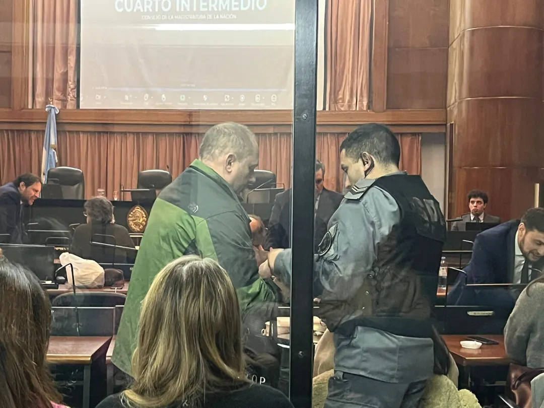 El momento de la condena a Marcelo D’Alessio