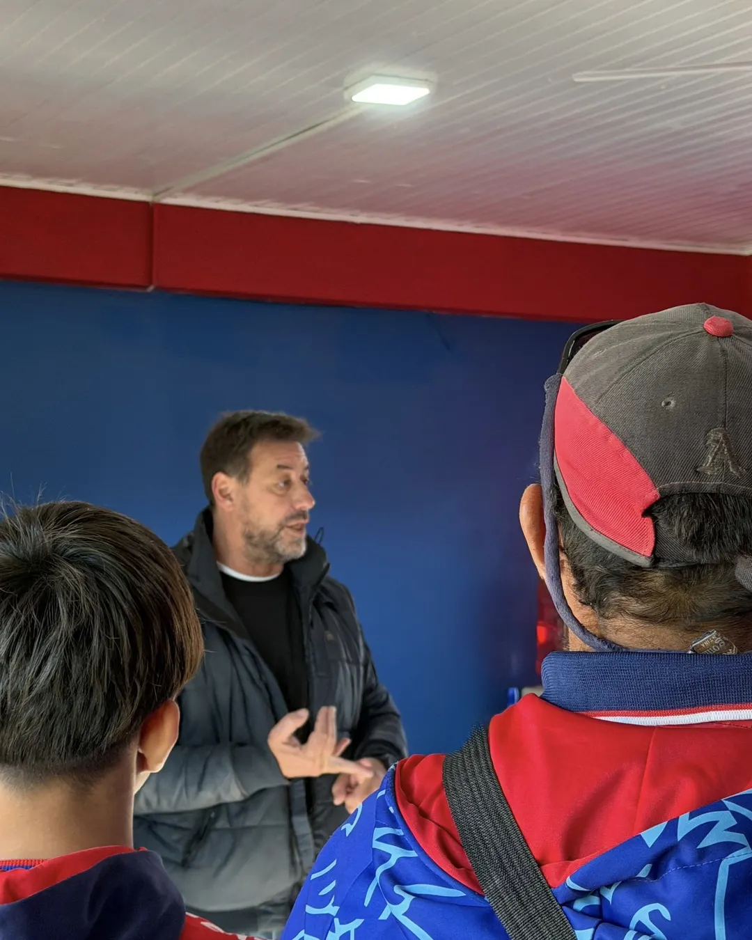 Sergio Constantino, actual presidente interino de San Lorenzo. 