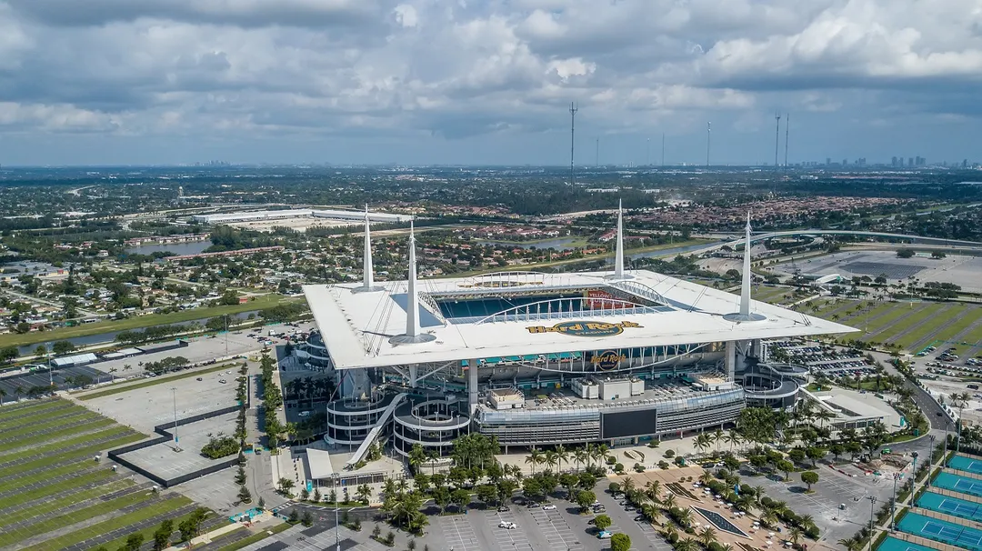 El Hard Rock Stadium en Miami, una de las sedes del Mundial de Clubes