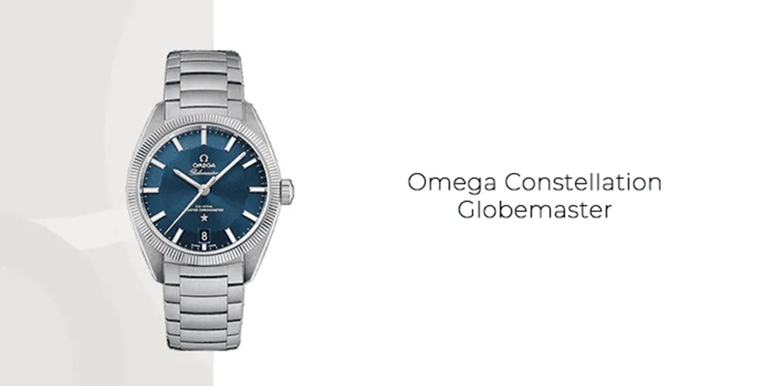 Omega Constellation Globemaster: Bisel estriado de inspiración retro con precisión de Cronómetro Maestro.