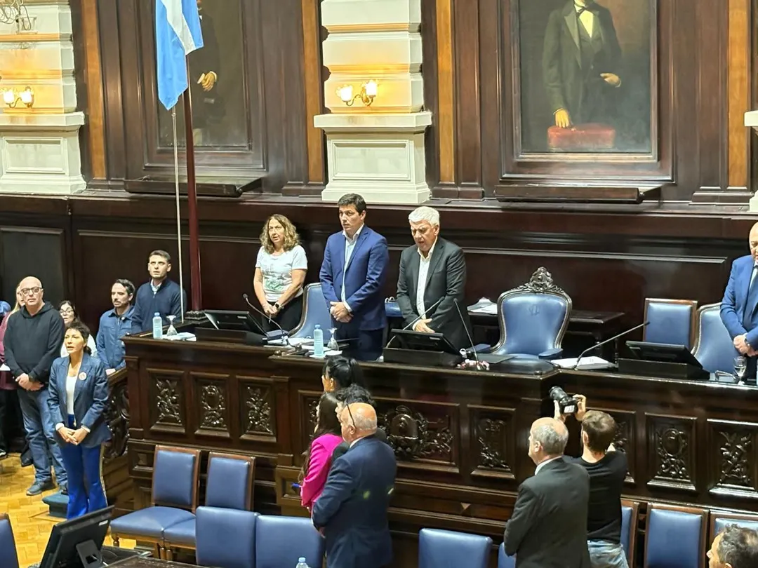 Alejandro Dichiara Pte de la Cámara Baja bonaerense.