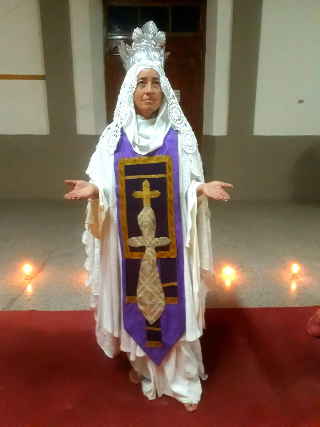 Para vestir santos, Iglesia antigua de Tunuyán, año 2021.