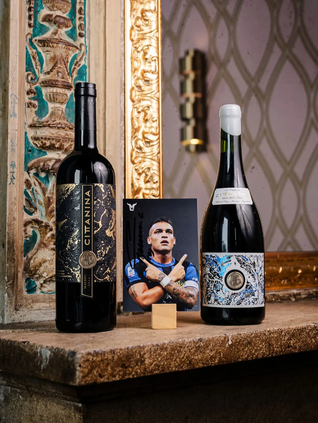 Los vinos servidos en las mesas de Italia provienen directamente de la finca que la pareja posee en Luján de Cuyo.
