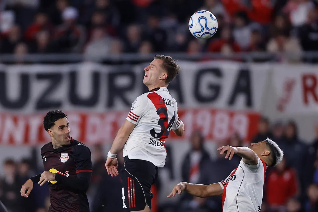 Esta noche ante Bragantino por la Sudamericana, Galoppo fue silbado nuevamente por los hinchas de River y dejó la cancha en el segundo tiempo. 