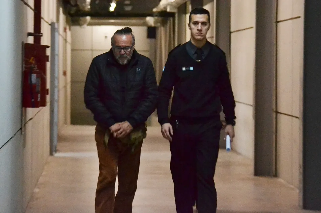 Cacho Garay este miércoles en el Polo Judicial. Foto: Ministerio Público Fiscal