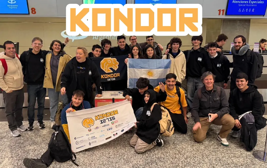 Tras ganar en Mendoza, el equipo Kondor viajó a EE.UU. para representar al país en robótica educativa.